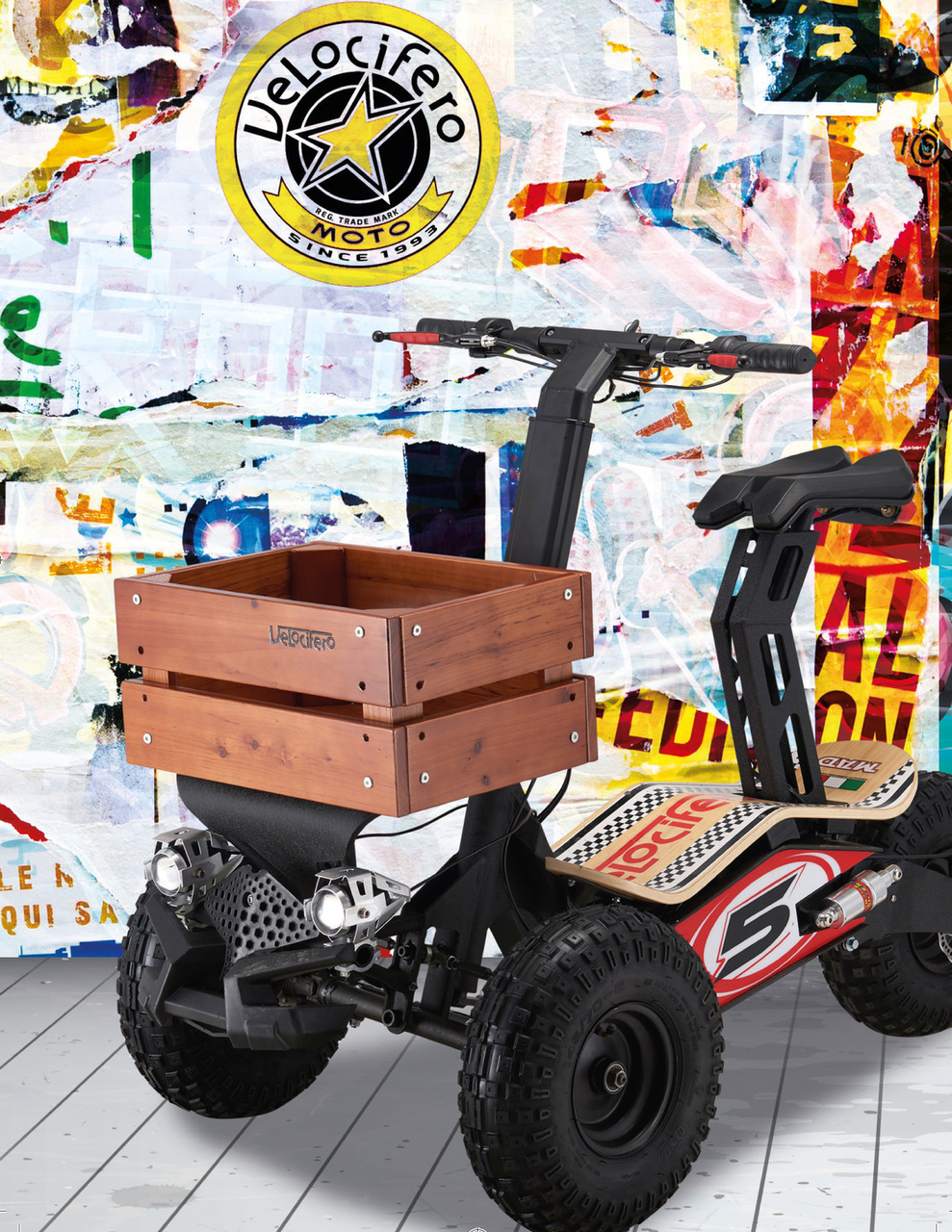 Velocifero MAD-TRUCK 2000W Driewieler E-step - Velocifero MAD | Electric  Scooter | Online Store