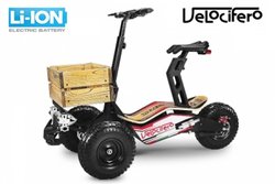 Velocifero MAD-TRUCK 2000W Driewieler E-step